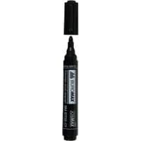 Маркер Buromax Permanent JOBMAX, round tip, black 2-4 мм (BM.8703-01)