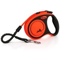 Повідець для собак Flexi Xtreme стрічка S 5 м/20 кг помаранчева (4000498034200)