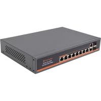 Комутатор PoE 8x Gigabit PoE+2x Gigabit UPLINK+2x SFP, 120 Вт