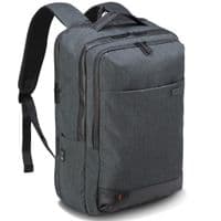 Рюкзак городской Semi Line USB 24 Dark Grey (P8003)
