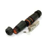 Зрощувач Водонепроникний прохідний STP 1+1 RJ45 cat.6A IP68 Cor-X (282567)