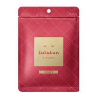 Маска для лица Lululun Precious Moist Red Face Mask Антивозрастная Увлажняющая 7 шт. (4582305068887)