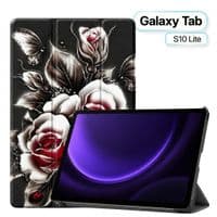 Чохол до планшета BeCover Smart Case Samsung Galaxy Tab S10 Lite SM-X400/406 10.9" Black Rose (715924)