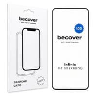Стекло защитное BeCover 10D Infinix GT 30 (X6876) Black (715937)
