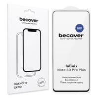 Стекло защитное BeCover 10D Infinix Note 50 Pro Plus (X6856) Black (715936)