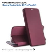 Чохол до мобільного телефона BeCover Exclusive Xiaomi Redmi Note 15 Pro Plus 5G Red Wine (715927)