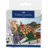 Масляные краски Faber-Castell Creative Studio 24 цвета, 24 туб х 9 мл (379524) (32070)
