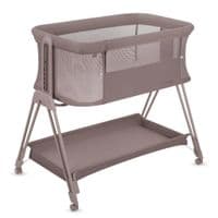 Кроватка Lionelo приставная LUNA BEIGE TAUPE (LO-LUNA BEIGE TAUPE)