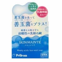 Твердое мыло Pelican SKIN:MAINTE Face Wash Soap pH-балансированное Для умывания лица 80 г (4976631481777)