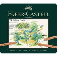 Пастель Faber-Castell PITT PASTEL 24 цвета, в металлической коробке, 112124 (16757)