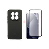 Чехол для мобильного телефона Dengos Carbon Cover + Glass Xiaomi Redmi Note 15 Pro 4G Black (DG-KM-191)