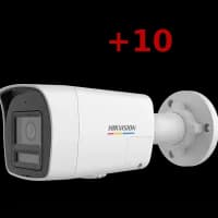 Комплект IP відеокамер Hikvision DS-2CD1047G3H-LIUF 4МП (2.8мм) 100+10
