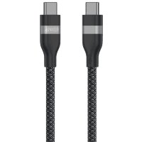 кабель ANKER USB-C to USB-C - 0.9m 240W Upcycled-Braided (Чорний)