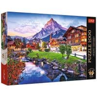 Пазл Trefl Premium Plus Альпийская деревня, Швейцария 1000 элементов (5900511108545)