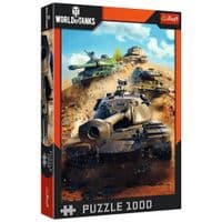 Пазл Trefl World of Tanks: Танки в бою 1000 элементов (5900511109436)