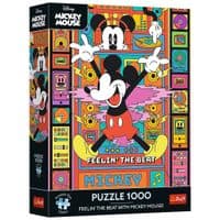 Пазл Trefl Premium Plus Mickey&Friends Почувствуй ритм с Микки Маусом 1000 элементов (5900511121421)