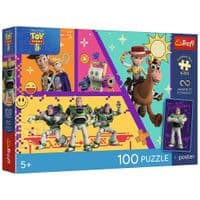 Пазл Trefl UFT Premium Plus Toy Story 5 Игрушки в действии 100 элементов (5900511165562)