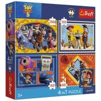Пазл Trefl Premium Plus Kids Toy Story 5 Время игрушек 4х88 шт (5900511347012)