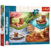 Пазл Trefl Четыре времени года с капибарами 300 элементов (5900511230529)