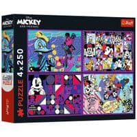 Пазл Trefl Inside Mickey&friends Серия приключений Микки 4х 250 элементов (5900511133080)