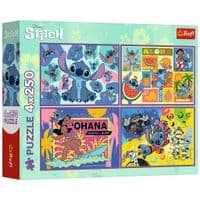 Пазл Trefl Lilo&Stitch Удивительный Стич 4х 250 элементов (5900511133110)