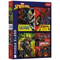 Пазл Trefl Spiderman Человек-паук день и ночь 2х 200 элементов (5900511133141)