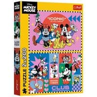 Пазл Trefl Mickey&friends Время с друзьями 2х 200 элементов (5900511133196)