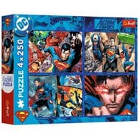 Пазл Trefl Superman Смелость Супермена 4х250 элементов (5900511133400)