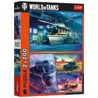 Пазл Trefl WARGAMING Бронетанковая миссия 2х200 элементов (5900511133462)