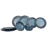 Набір для пікніка Gimex Tableware Stone 12 Pieces 4 Person Dark Blue (6917100) (DAS303880)