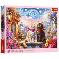Пазл Trefl Любящие котики 500 элементов (5900511375534)