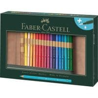 Карандаши цветные Faber-Castell Albrecht Drer, акварельная, 30 цветов в пенале "ролл", 117530 (30297)