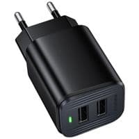 Зарядное устройство для BOROFONE BAS81A 2xUSB 10.5W black (6941991126628)