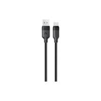 Дата кабель USB 2.0 AM to USB-C 1.2m 3A TPE black Acefast (6974316283812)