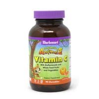 Витамин Bluebonnet Nutrition Витамин С для Детей, Вкус Апельсина, Rainforest Animalz, 90 (BLB-00192)