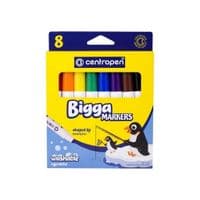Фломастери Centropen Bigga, 8 шт (7650/08)