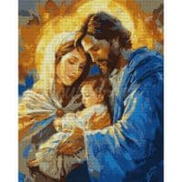 Картина по номерам Santi Святое семейство 40х50 см, алмазная мозаика (956069)