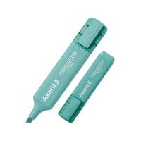 Маркер Axent Highlighter 2537-A, 1-5 мм клиноп. пастель бирюзовая (2537-09-A)