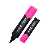 Маркер Axent Highlighter Standard D2505, 1-5 мм клиноп. рожевий (D2505-10)