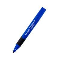 Маркер Axent Permanent Comfort Grip 2542-A, 2 мм круглый синий (2542-02-A)