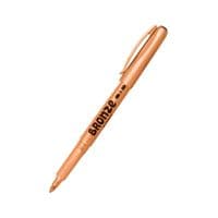 Маркер Centropen Bronze 2690, для надписей на любых поверхностях, на водной основе, бронзовый цвет металлик, круг (2690/14)