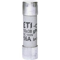Запобіжник ETI CH 10x38 gPV 16A 1000V DC (10kA) (2625107)