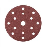 Коло шліфувальне з отворами, 150 G80, HT8D132 (5 шт) Hoegert