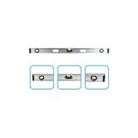 Рівень Alloid 80см, 3 капсули, 2 ручки (LD-02080)