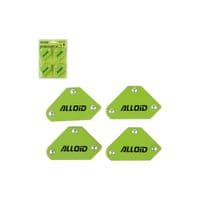 Магнит для сварки Alloid 4кг, 4шт, треугольник (MWH-13104)