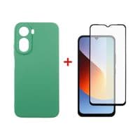 Чехол для мобильного телефона Dengos Soft Cover + Glass Xiaomi Redmi A7 Pro Mint (DG-KM-203)