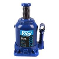 Домкрат Vitol DB-20002H/JX0111, телескопічний, гідравлічний, 20т, min 185мм, max 350мм (DB-20002H / JX0111)