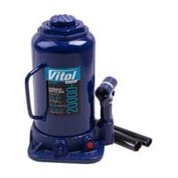 Домкрат Vitol DB-20002/T92004, телескопічний, гідравлічний, 20т, min 242мм, max 452мм (DB-20002)