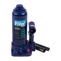 Домкрат Vitol DB-03006/T90304, телескопічний, гідравлічний, 3т, min 194мм, max 372мм (DB-03006)