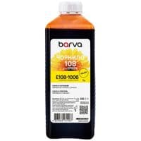 Чернила Barva Epson 108, Yellow, для L8050/L18050, 1 л, водорастворимый (E108-1006)